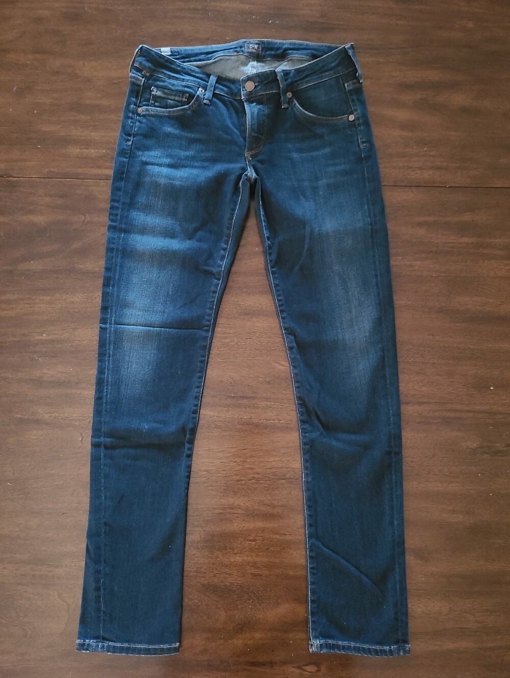 Citizens Of Humanity Women's Dark Blue Skinny Jeans Size 28